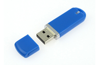 البلاستيك 3.0 8G USB اللون الأزرق مع شعار مخصص وحزمة