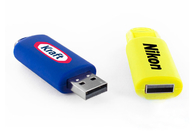 مصنع العرض تظهر الحياة العلامة التجارية 4GB 2.0 أحمر اللون البلاستيك الربيع USB مع شعار وحزمة مخصصة