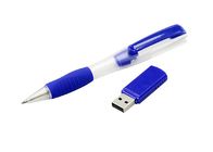 مصنع توريد تخصيص 16G 2.0 البلاستيك القلم USB مع شعار الطباعة لنسخ البيانات على الكمبيوتر