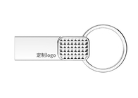 مدمجة الحجم معدن USB فلاش حملة عملية سهلة مع رقائق الذاكرة الأصلية