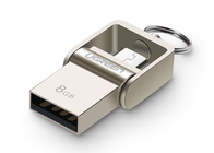 32G USB C نوع بندريف ، فضي USB C ذاكرة عصا مع شعار مخصص