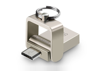 32G USB C نوع بندريف ، فضي USB C ذاكرة عصا مع شعار مخصص