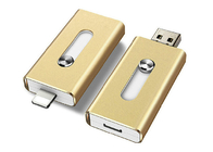 صدمة مقاومة مايكرو محرك USB ، التخزين الصلبة الحالة محرك فلاش USB مزدوج