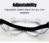 المنتجات الواقية الطبية القابل للتصرف مكافحة الضباب نظارات السلامة لون واضح