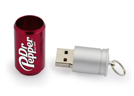 يمكن أن شكل معدن USB فلاش حملة 32G 3.0 مختلط اللون مع شعار مخصص
