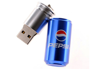 يمكن أن شكل معدن USB فلاش حملة 32G 3.0 مختلط اللون مع شعار مخصص
