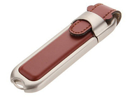 Mutiple اللون مخصص USB عصا ، نوع جلد ذاكرة فلاش USB تظهر الحياة العلامة التجارية