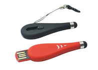 لمس القلم شكل البلاستيك USB عصا محرك 32G 2.0 مع طباعة شعار اللون