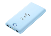 20000mAh الأزرق قوة البنك اللاسلكية المغناطيسية مع منفذ USB C شعار مخصص